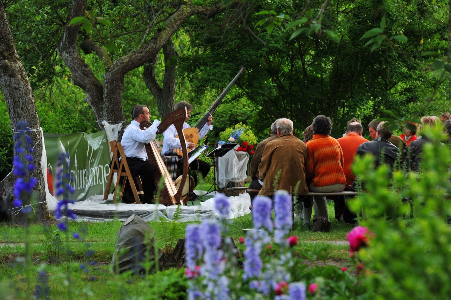 Naturklänge Konzert im Pfarrgarten Starkow