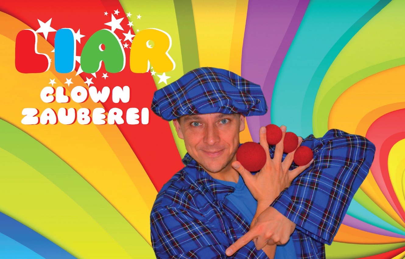 Zauberei mit Clown LIAR