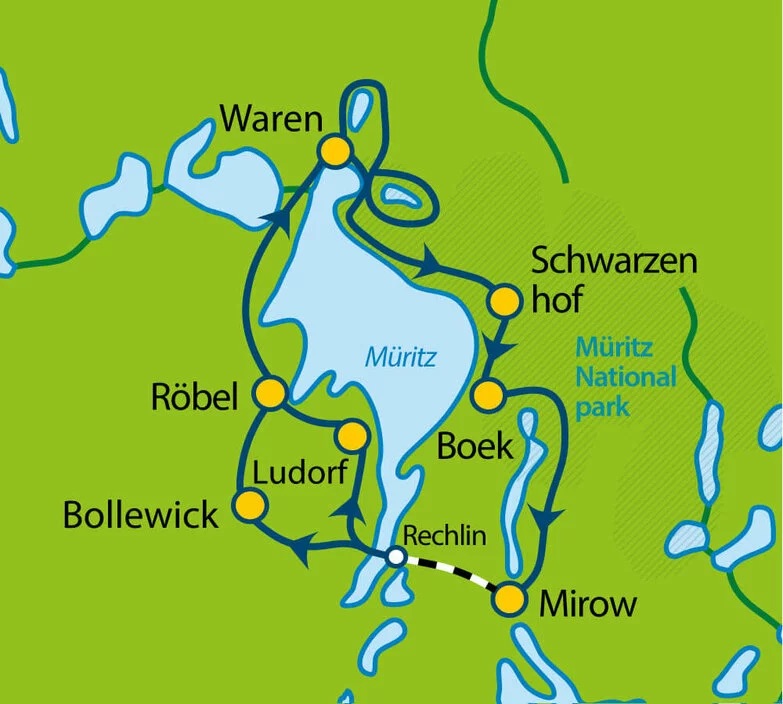 Wanderung rund um die Müritz (7 Tage)