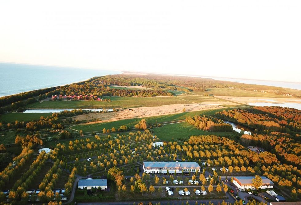 Aerial view Wellness Camp